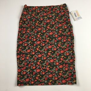 Pencil Skirt Yoga Waistband Large LuLaRoe Cassie
